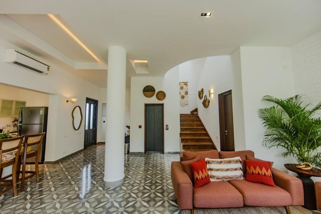 Presidential Luxury Villa Anjuna With Pvt Pool & Bathtub, Most Prime Location Екстериор снимка