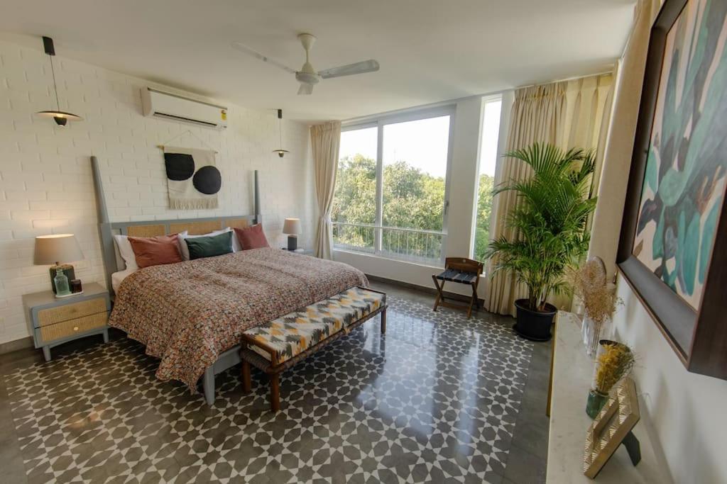 Presidential Luxury Villa Anjuna With Pvt Pool & Bathtub, Most Prime Location Екстериор снимка